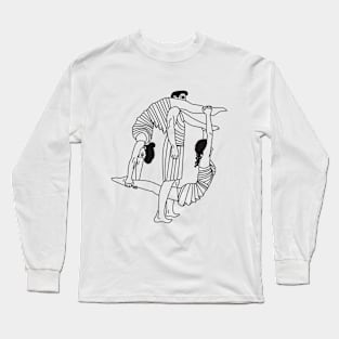 Greek Acro Yoga Long Sleeve T-Shirt